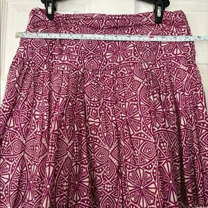 Pink linen like skirt size S/M
